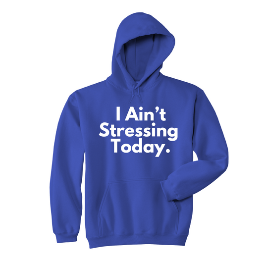 I Aint Stressing Hoodie